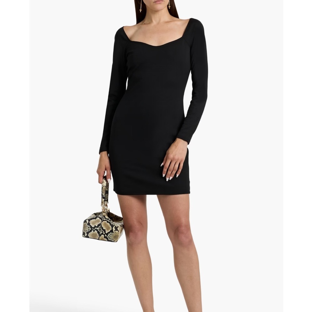 Theory Long sleeve Square Neck Dress